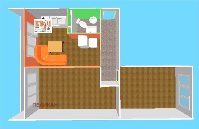 In vendita  2 camere da letto Veliko Tarnovo , Tsentar , 77 mq | 36308455 - Immagine [5]