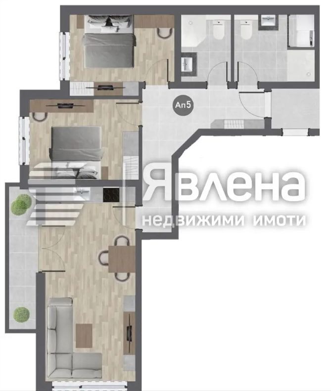 Продава 3-СТАЕН, гр. Благоевград, Баларбаши