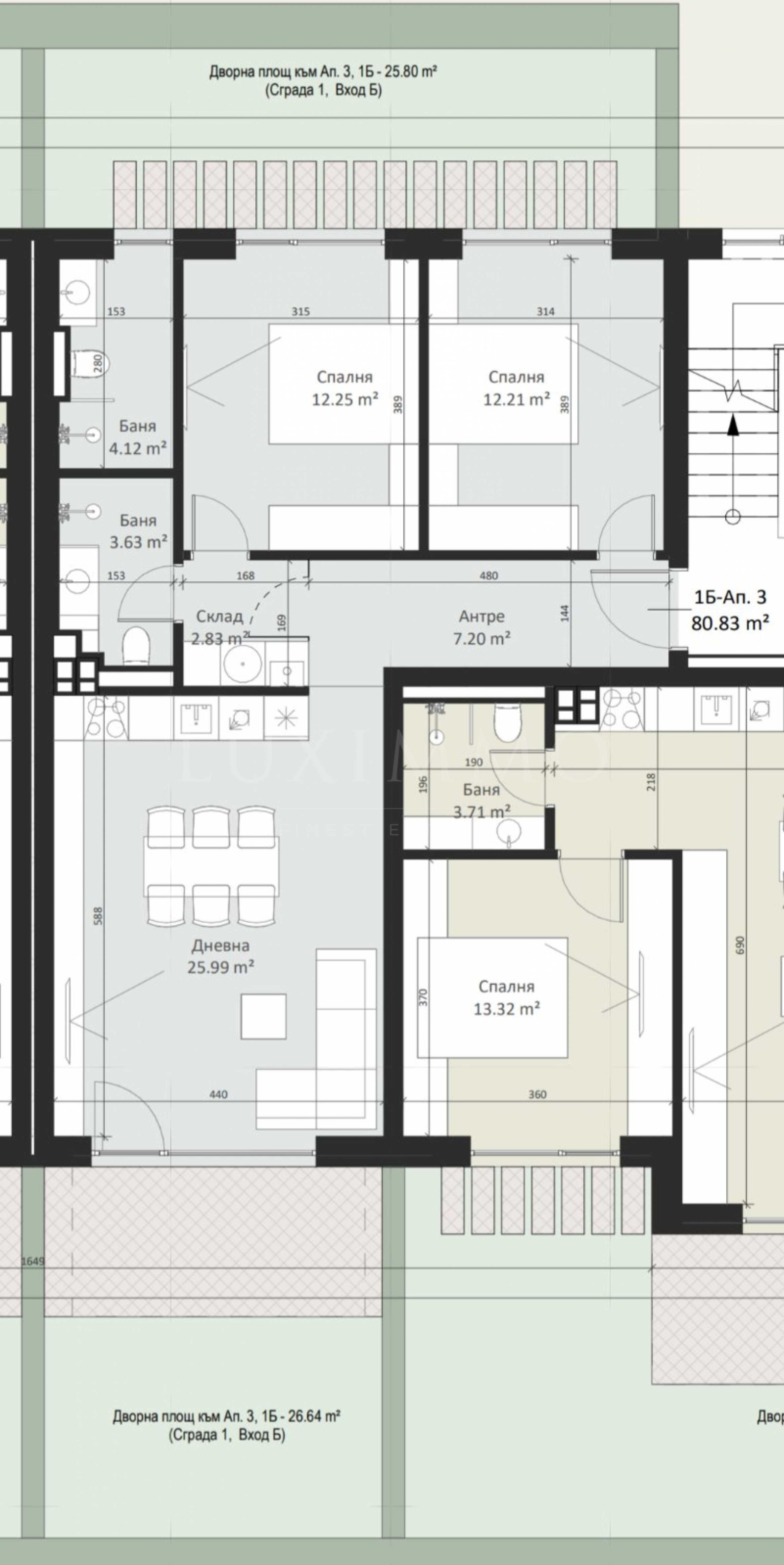 Продава 3-СТАЕН, гр. София, Малинова долина, снимка 5 - Апартаменти - 53871204