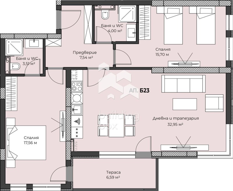 Продава 3-СТАЕН, гр. Пловдив, Христо Смирненски, снимка 6 - Aпартаменти - 48959650