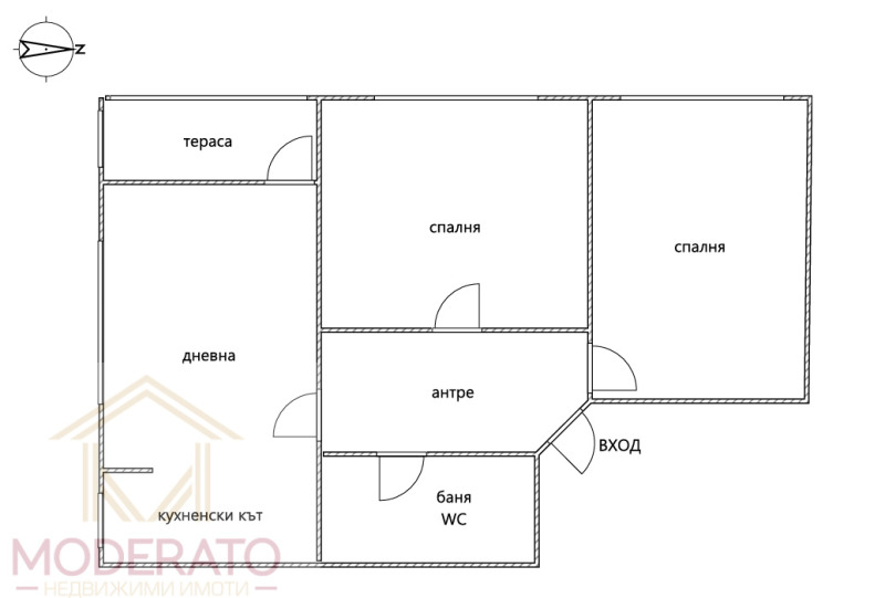 Myytävänä  2 makuuhuonetta Burgas , Tsentar , 75 neliömetriä | 12424274 - kuva [17]