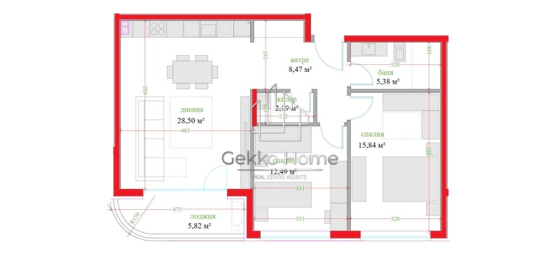 De vânzare  2 dormitoare Varna , Troșevo , 107 mp | 98519558 - imagine [2]