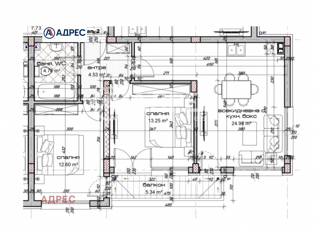 Продава 3-СТАЕН, гр. Варна, Виница, снимка 6 - Апартаменти - 54821471
