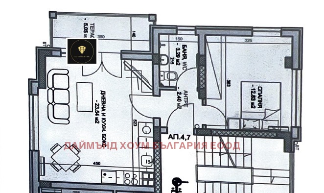 Продава 2-СТАЕН, гр. Пловдив, Христо Смирненски, снимка 2 - Aпартаменти - 47435090