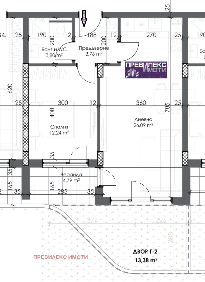 Продава  2-стаен град Пловдив , Каменица 2 , 90 кв.м | 10249879 - изображение [7]