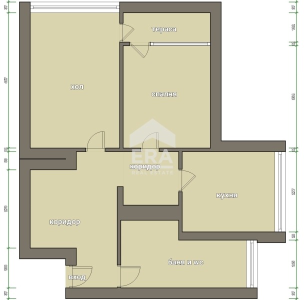 Продава 2-СТАЕН, гр. Силистра, Център, снимка 12 - Апартаменти - 55580444