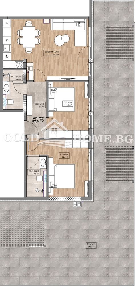 Zu verkaufen  2 Schlafzimmer Plowdiw , Karschijaka , 107 qm | 32467461 - Bild [7]