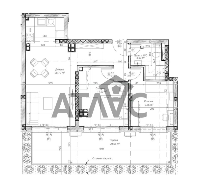 Продава 3-СТАЕН, гр. Пловдив, Каменица 2, снимка 2 - Апартаменти - 53270341