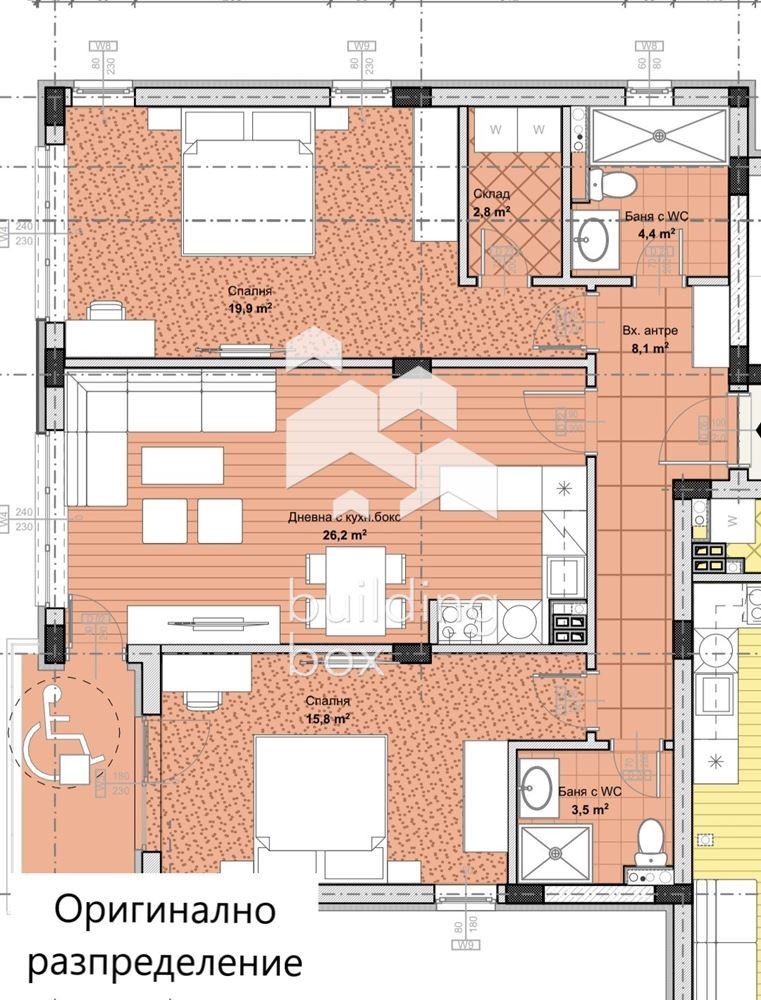 Продава 3-СТАЕН, гр. Пловдив, Остромила, снимка 2 - Апартаменти - 56265867