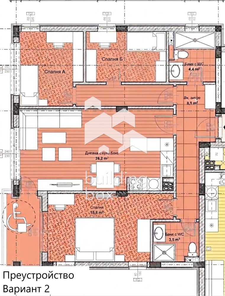 Продава 3-СТАЕН, гр. Пловдив, Остромила, снимка 4 - Апартаменти - 56265867