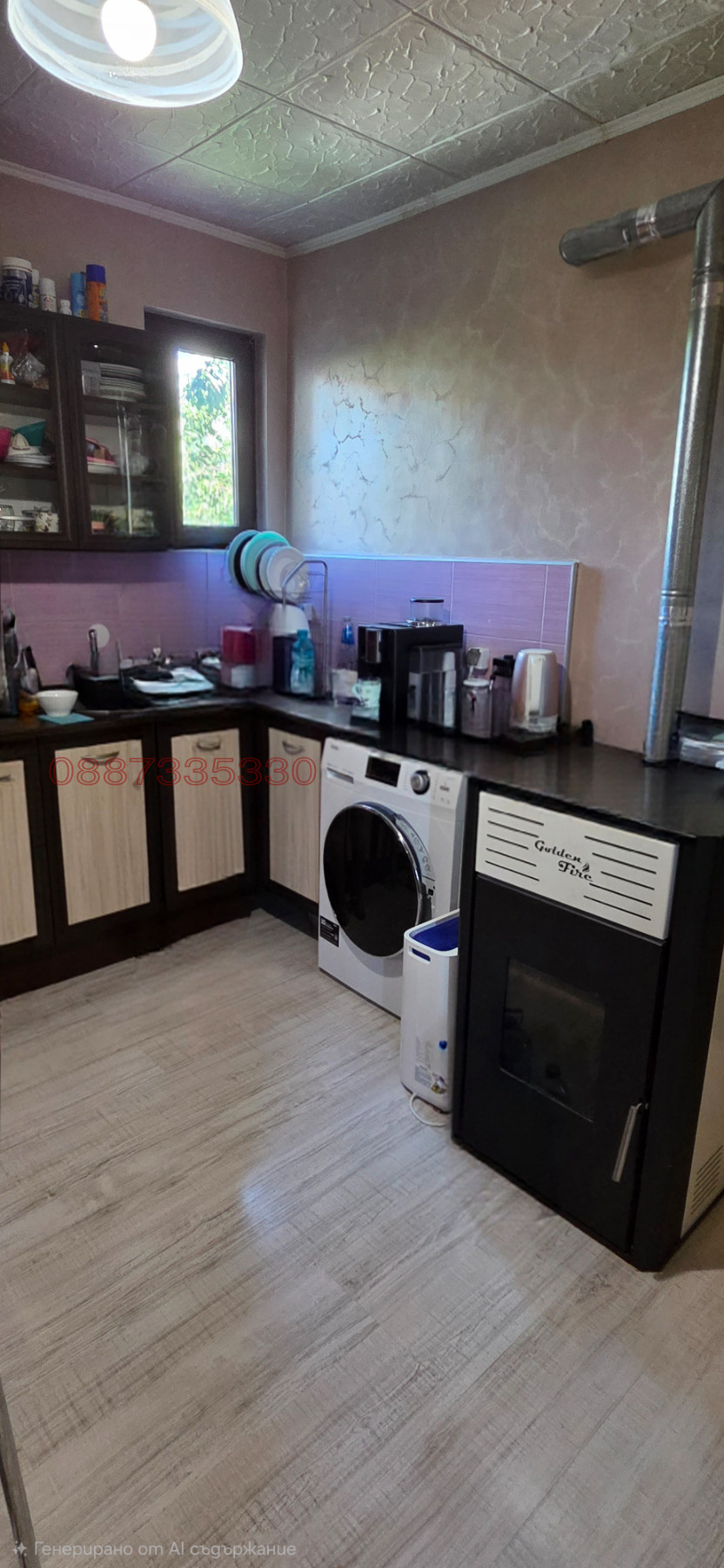 Продава ЕТАЖ ОТ КЪЩА, гр. Монтана, Плиска, снимка 3 - Етаж от къща - 55970310