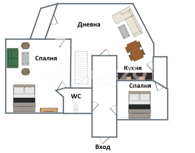 En venta  2 dormitorios Sofia , Izgrev , 310 metros cuadrados | 98803465 - imagen [15]