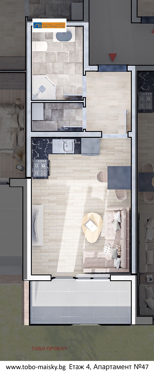 Na sprzedaż  Studio Sofia , Ljulin 10 , 51 mkw | 48784148 - obraz [2]