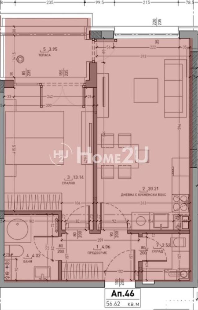 Продава 2-СТАЕН, гр. София, Малинова долина, снимка 6 - Апартаменти - 56565545