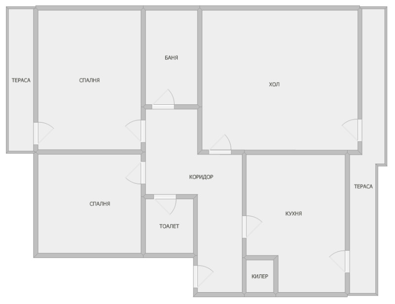 Продава 3-СТАЕН, гр. Добрич, Център, снимка 1 - Aпартаменти - 48237134