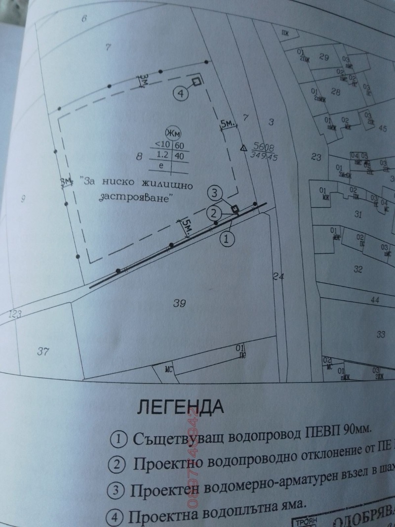 Продава ПАРЦЕЛ, гр. Троян, област Ловеч, снимка 2 - Парцели - 52781213