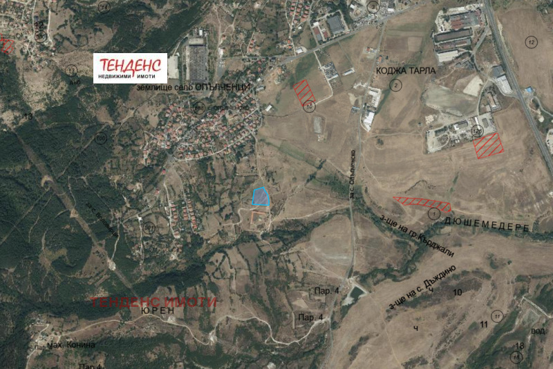 Til salg  Jord region Kardzhali , Opalchensko , 5 dka | 83512866 - billede [3]