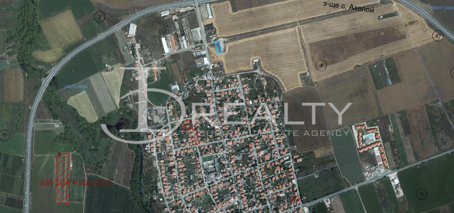 Продава ПАРЦЕЛ, гр. Ахелой, област Бургас, снимка 3 - Парцели - 53617354