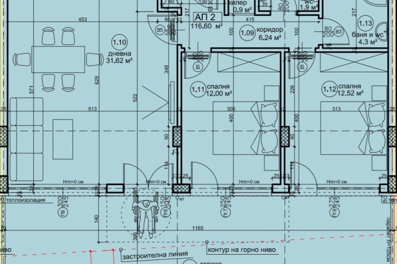 Продаја  2 спаваће собе Варна , Бриз , 130 м2 | 12539417