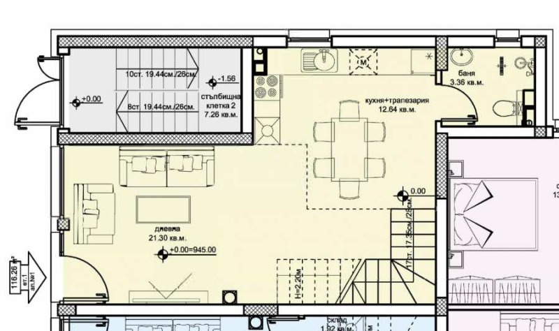 Продава МЕЗОНЕТ, с. Владая, област София-град, снимка 9 - Aпартаменти - 47854154