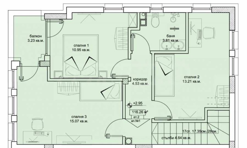 Продава МЕЗОНЕТ, с. Владая, област София-град, снимка 10 - Aпартаменти - 47854154