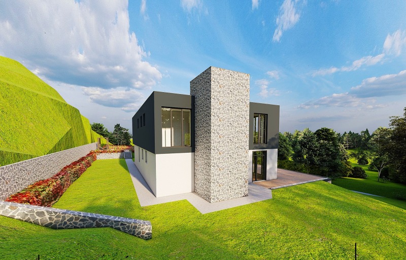 Продава КЪЩА, гр. София, с. Панчарево, снимка 13 - Къщи - 52389279