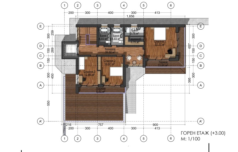Продава КЪЩА, гр. София, с. Панчарево, снимка 9 - Къщи - 52389279
