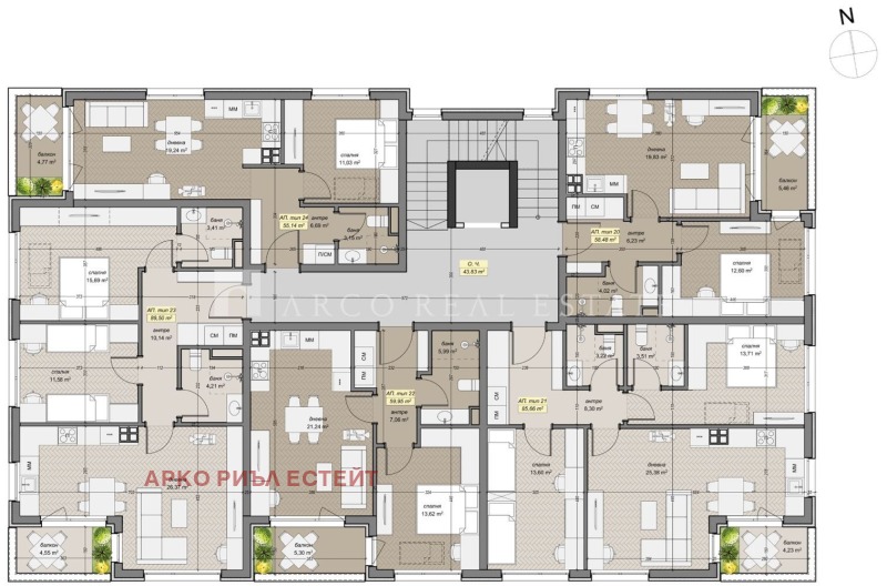 Продава 2-СТАЕН, гр. София, Левски Г, снимка 2 - Апартаменти - 53486372