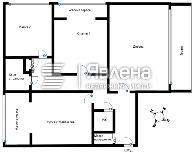 Продаја  2 спаваће собе Софија , Овча купел 1 , 96 м2 | 27518873 - слика [14]