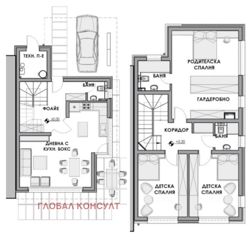 Продава КЪЩА, гр. Елин Пелин, област София област, снимка 3 - Къщи - 54046968