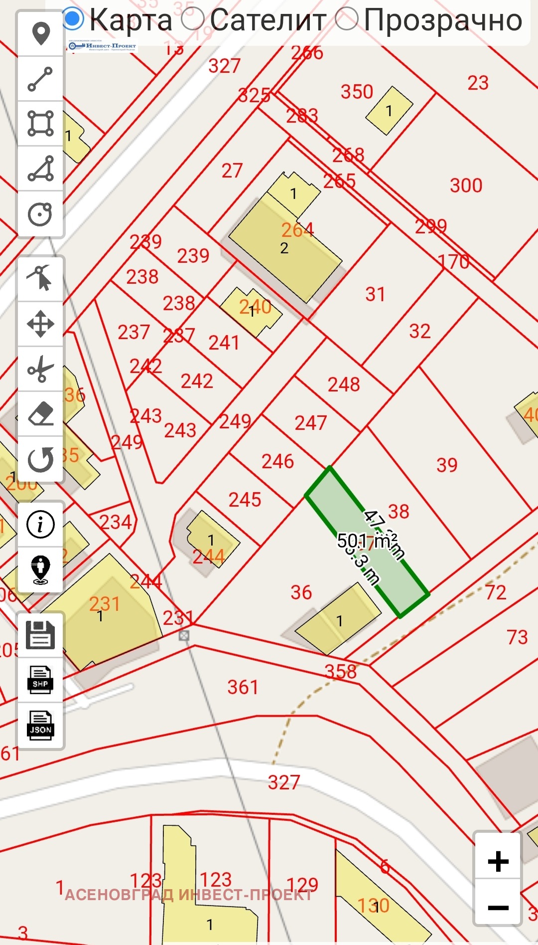 Продава ПАРЦЕЛ, гр. Асеновград, област Пловдив, снимка 2 - Парцели - 54466789
