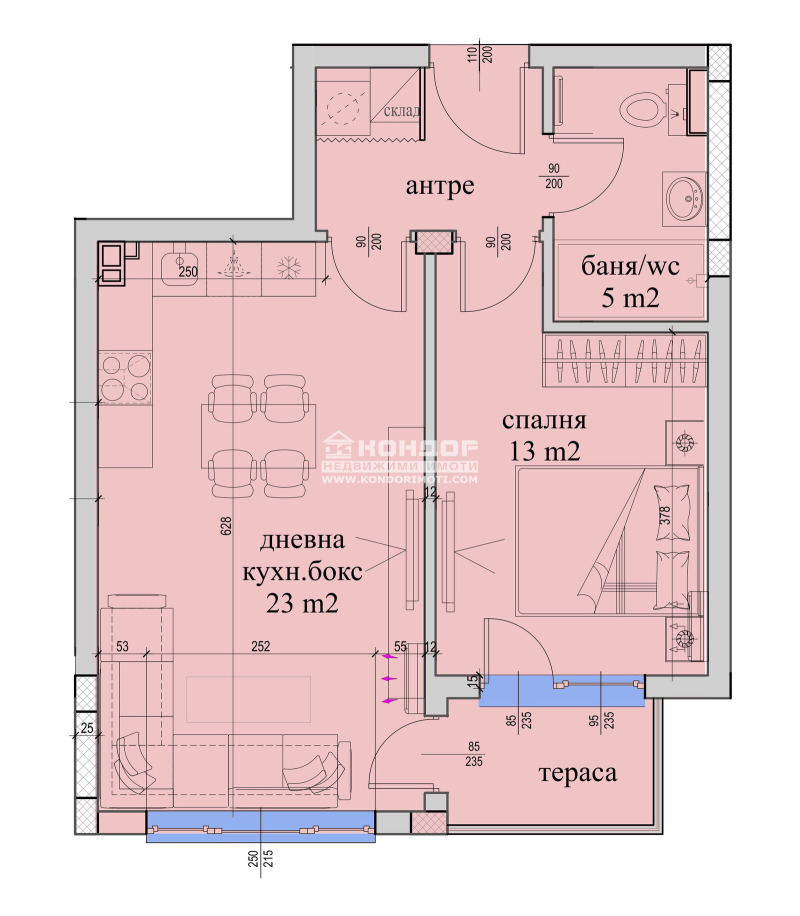 À venda  1 quarto Plovdiv , Vastanitcheski , 67 m² | 85218277 - imagem [4]