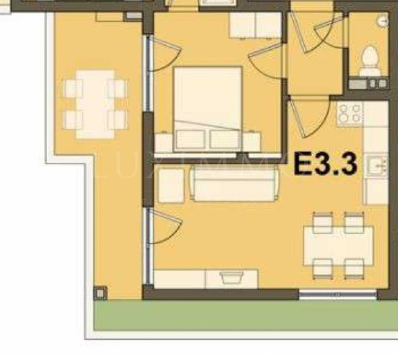 Продава 2-СТАЕН, гр. Свети Влас, област Бургас, снимка 15 - Апартаменти - 52201676