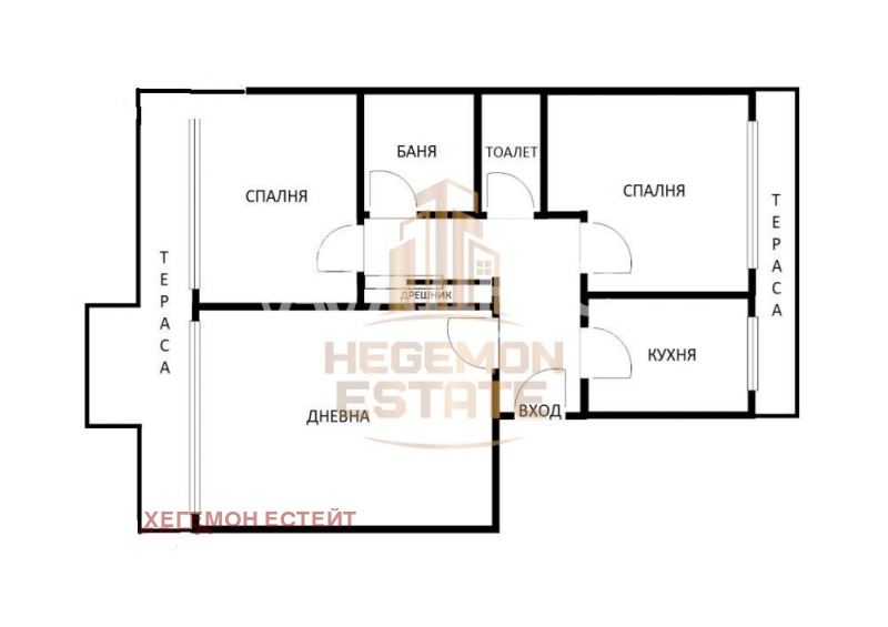 Zu verkaufen  3 Schlafzimmer Warna , Tschajka , 100 qm | 29388318