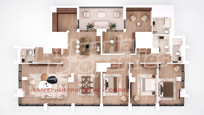 Продава МНОГОСТАЕН, гр. София, Манастирски ливади, снимка 2 - Апартаменти - 52885316