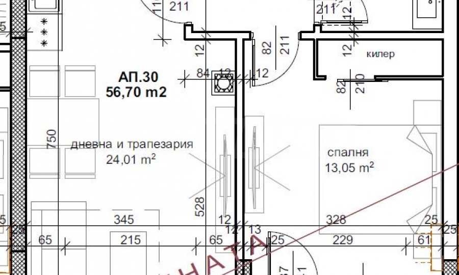 Продава 2-СТАЕН, гр. Пловдив, Тракия, снимка 10 - Апартаменти - 54967838