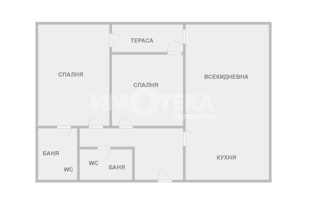 Продава 3-СТАЕН, гр. Варна, к.к. Св.Св. Константин и Елена, снимка 4 - Апартаменти - 55050197