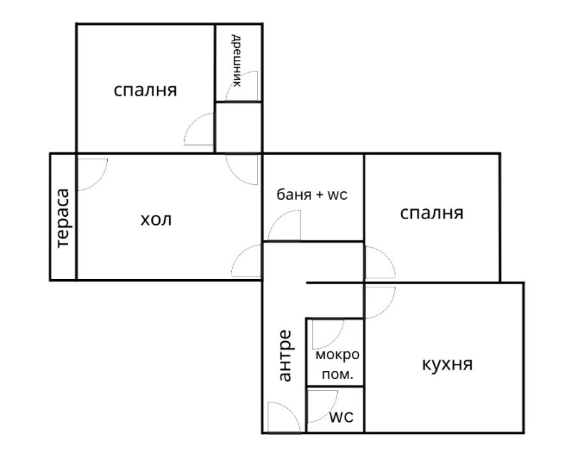 Продава 3-СТАЕН, гр. София, Мусагеница, снимка 1 - Aпартаменти - 48947163