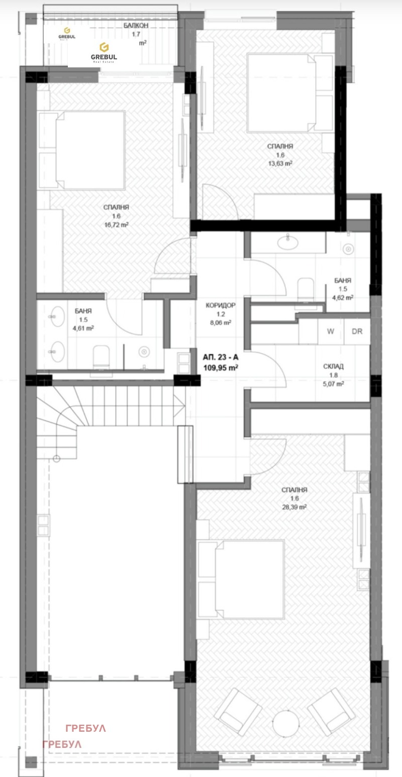 Продава МЕЗОНЕТ, гр. София, Овча купел 1, снимка 5 - Апартаменти - 53596478