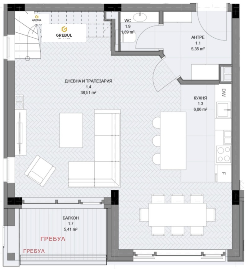 Продава МЕЗОНЕТ, гр. София, Овча купел 1, снимка 4 - Апартаменти - 53596478