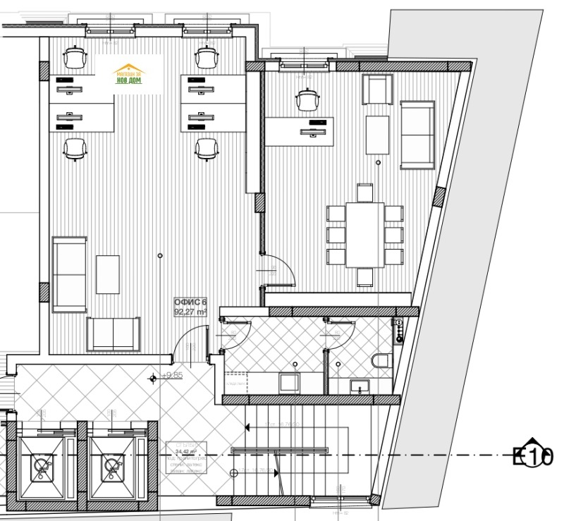 Продава  Офис град Пловдив , Център , 110 кв.м | 21623180 - изображение [2]