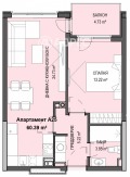 Продава 2-СТАЕН, град София, Кръстова вада • 203848 € / 398692.03 лв. • 91218235 4