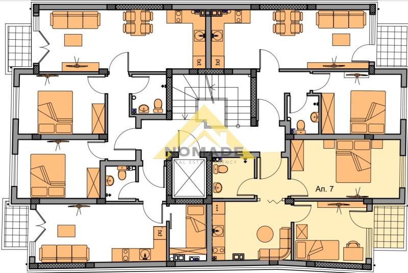 Продава 2-СТАЕН, гр. Пловдив, Христо Смирненски, снимка 2 - Aпартаменти - 47579242