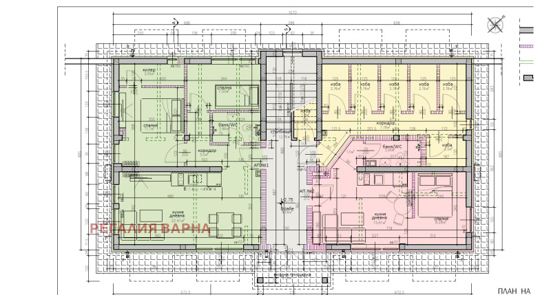 De vânzare  2 dormitoare Varna , m-t Manastirsci rid , 70 mp | 95728277 - imagine [3]