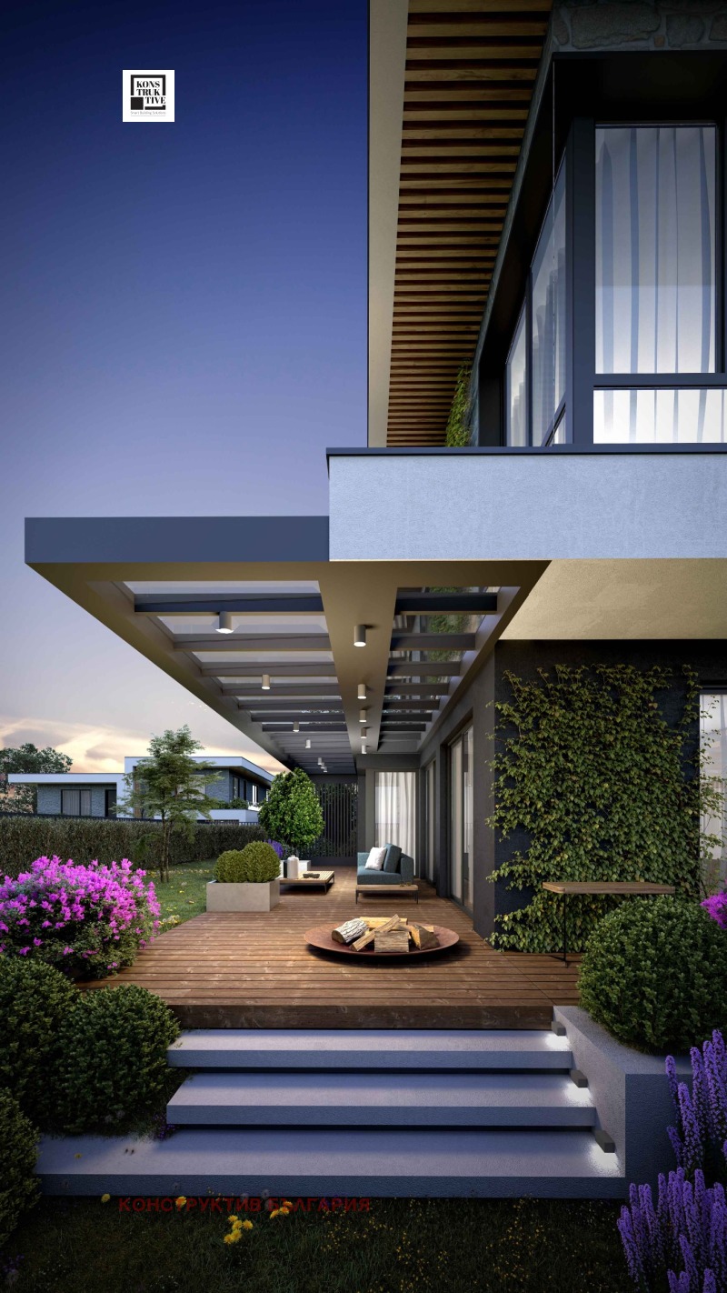 Продава КЪЩА, гр. София, с. Лозен, снимка 3 - Къщи - 53019487