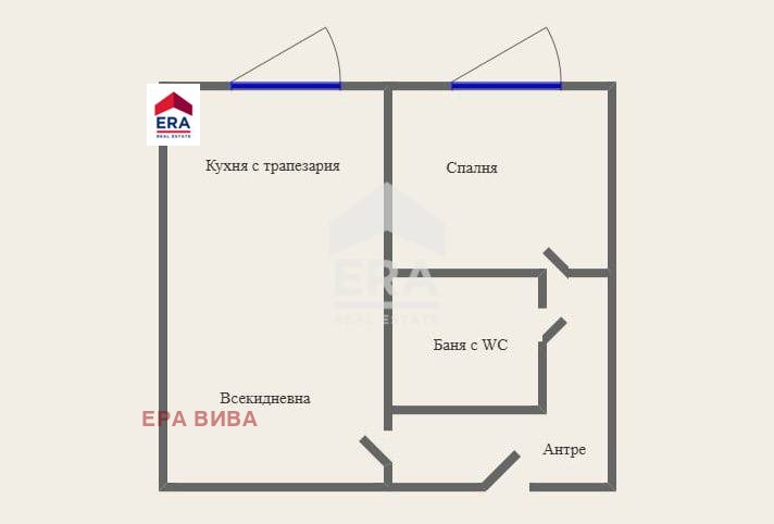 Til salg  1 soveværelse Sofia , Slatina , 47 kvm | 98967324 - billede [8]
