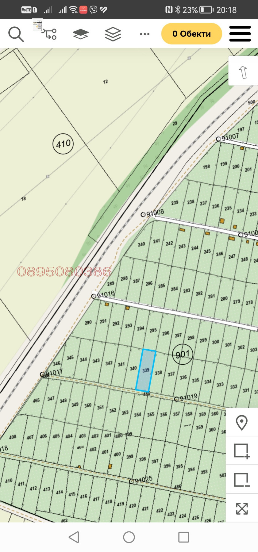 Продава ПАРЦЕЛ, гр. Добрич, в.з. Лозята, снимка 2 - Парцели - 55409043