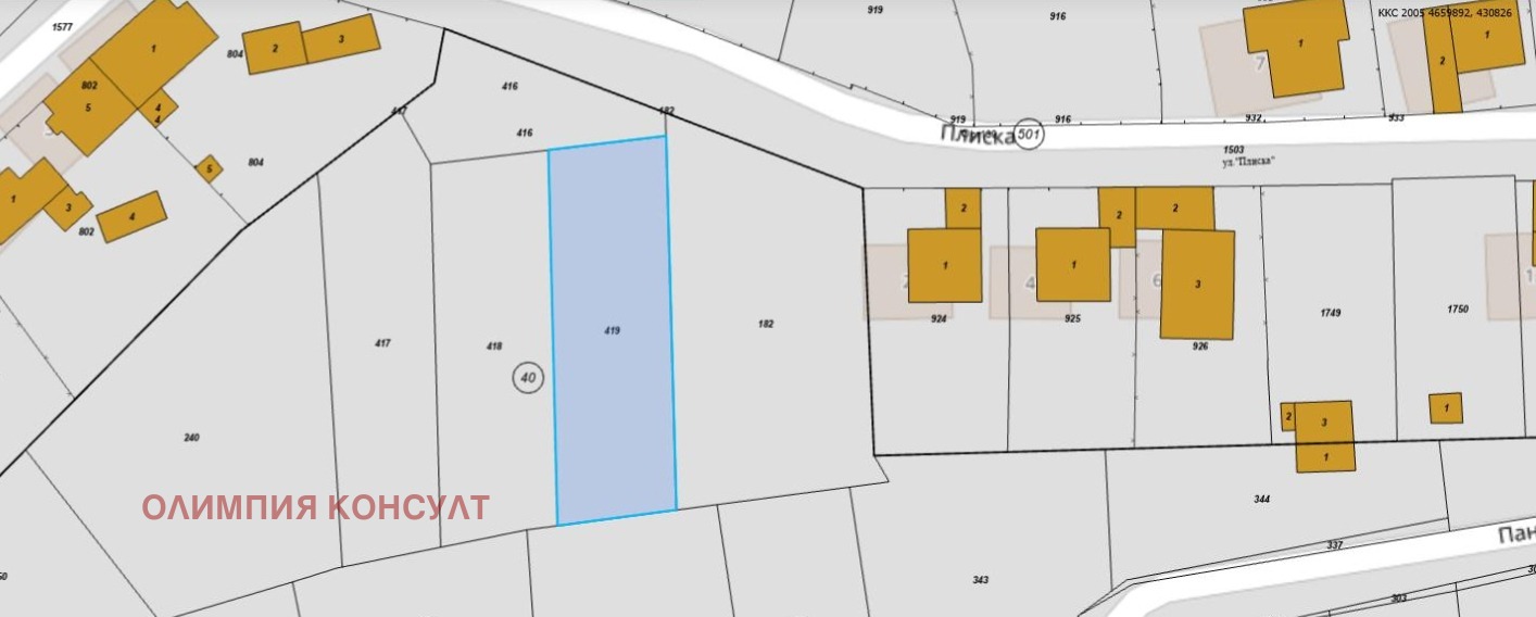 Продава ПАРЦЕЛ, с. Първенец, област Пловдив, снимка 2 - Парцели - 55477898