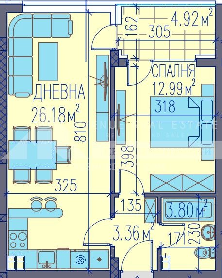 Na sprzedaż  1 sypialnia Plowdiw , Kamenica 2 , 71 mkw | 24486196 - obraz [2]