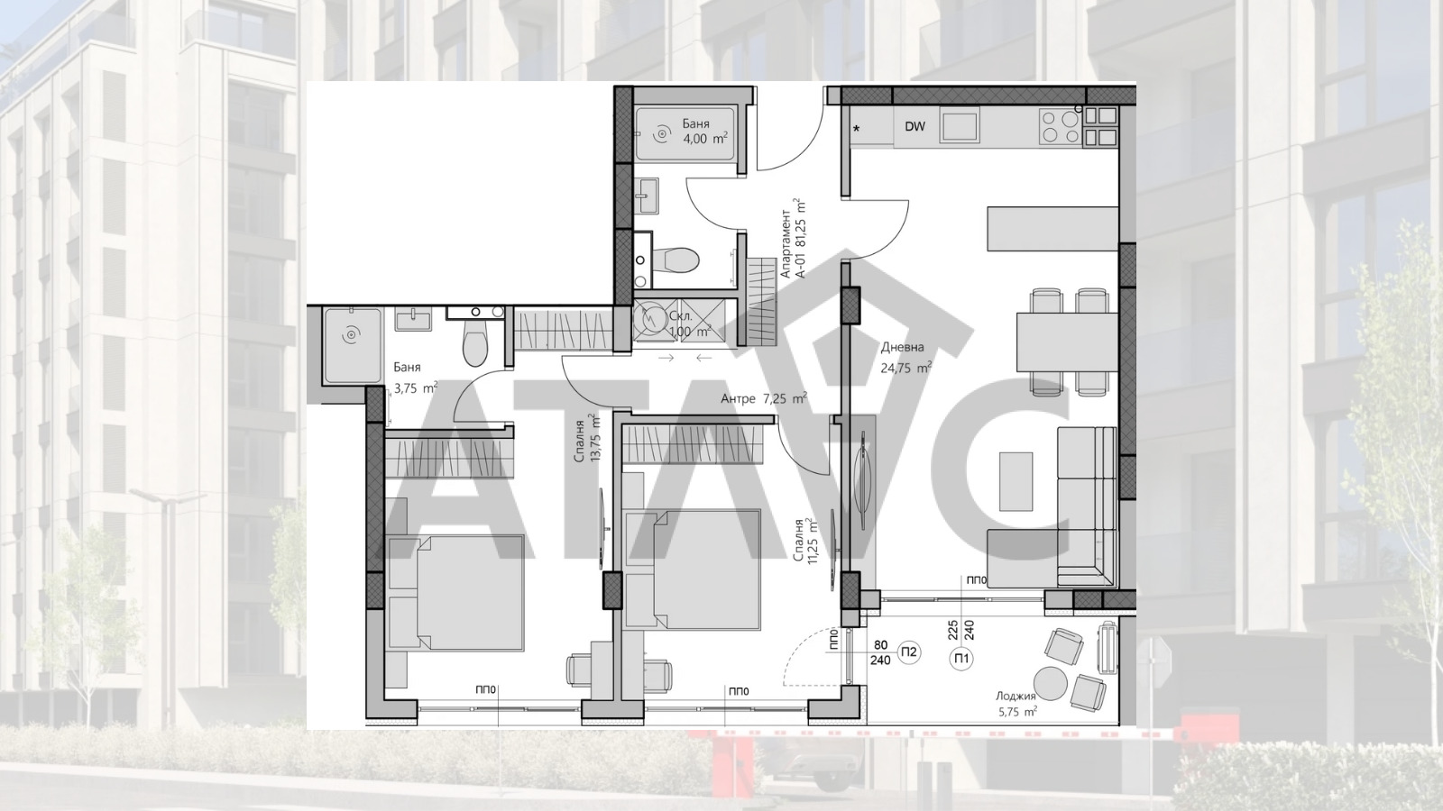 Продава 3-СТАЕН, гр. Пловдив, Христо Смирненски, снимка 2 - Апартаменти - 51442971